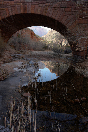 Zion's Pine Creek Bridge
