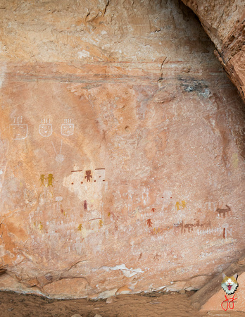 Indian Canyon Pictographs with Tori 17