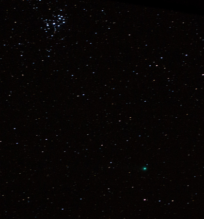 Comet Jovejoy from Rockville, UT