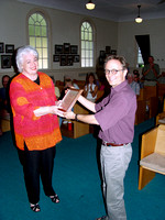 2002_0821 Connie Receives Utah Mayors Award and Leon Receive Rockville Megawatt Award